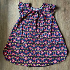 EUC Dot Dot Smile Floral Dress (Sz 5/6)